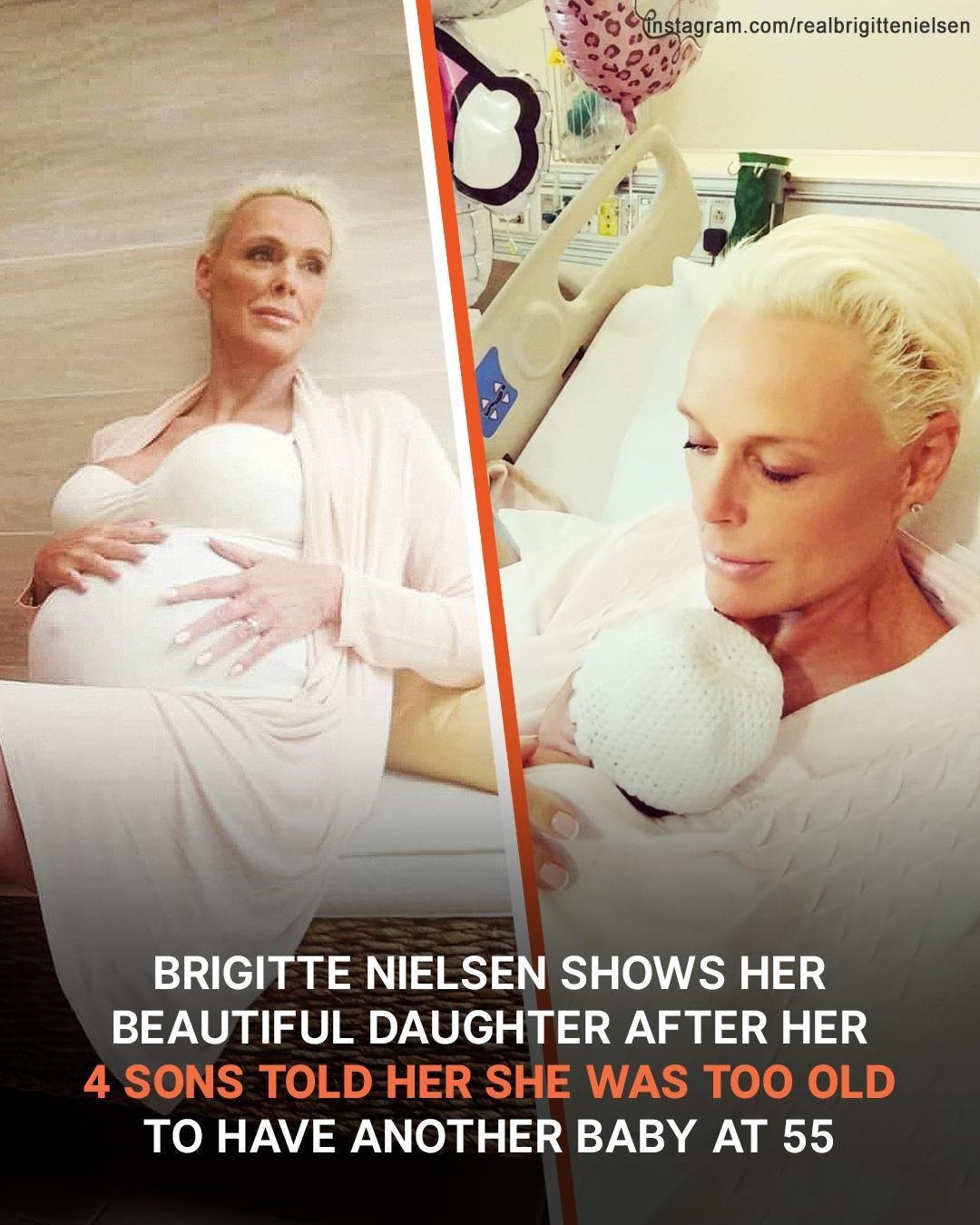 Brigitte Nielsen Enjoys Motherhood at 60 After Her 4 Sons Told Her She