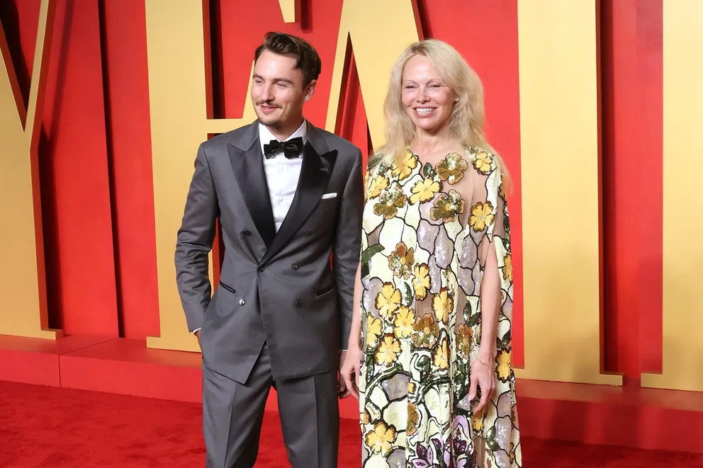 Pamela Anderson, 56, Poses with Her Grown-Up Son on the Red Carpet, Sparking a Stir over Her Hairdo