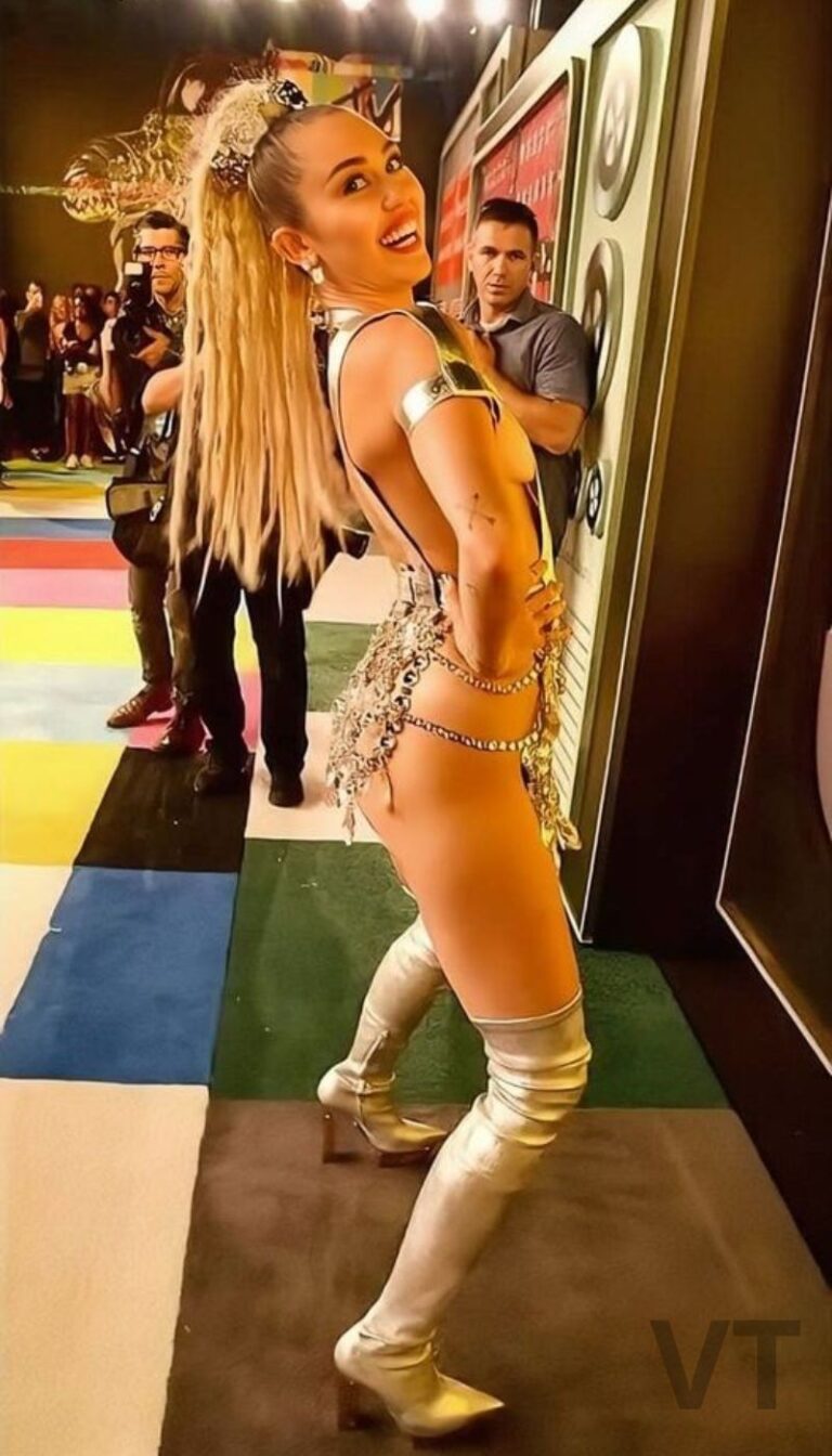 Miley Cyrus goes topless while writhing around her Nashville farm in yet another outrageous shoot as she declares: ‘I really am a rock star’.