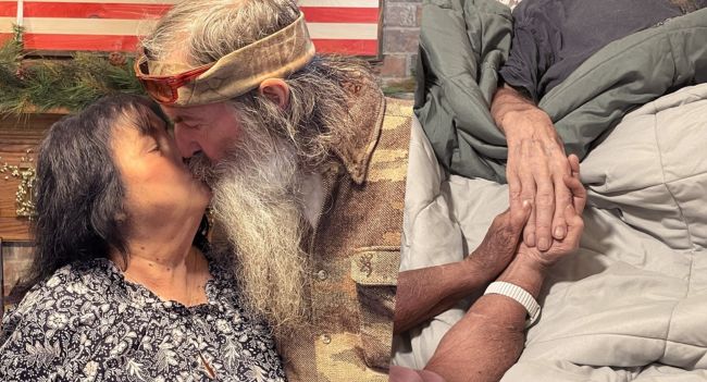 A touching moment frozen in time—Phil and Kay Robertson, hand in hand, captured in a heartfelt photo taken just one day before Phil’s passing. The image, shared by family, shows a quiet tenderness between the couple who spent decades together in faith, love, and resilience. It’s a final glimpse of their enduring bond, and a memory the Robertson family says they’ll treasure forever.